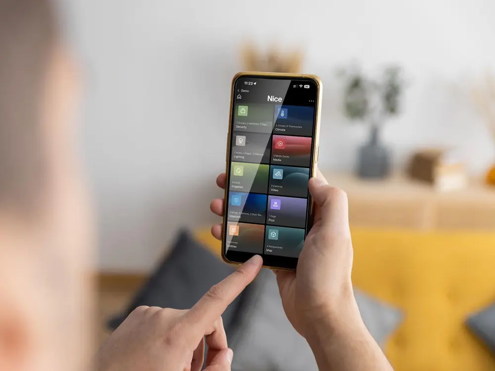 Nice Mobile Viewer Uygulaması – Nice ELAN OS Premium Smart Living